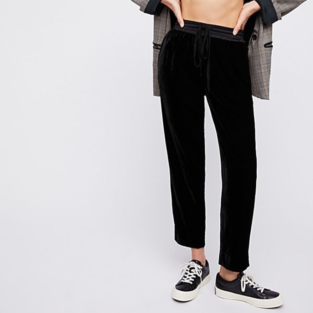 MOVING SALE: Free People Velvet Track Pant